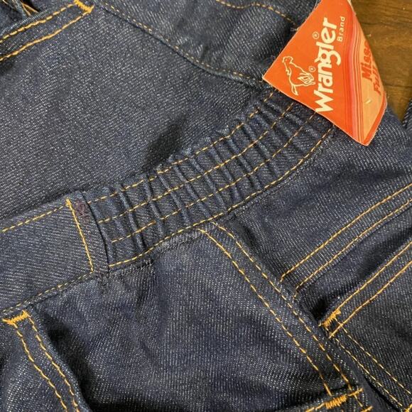 Deadstock Wrangler Denim Jeans Dark Wash High Rise Misses 10 Made in USA NWT - Picture 7 of 8